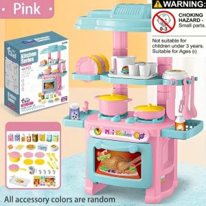 Realistic Girl Interactive Cooking Playset